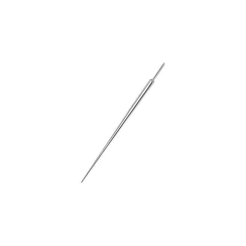 Threadless jewelry insertion tool with tapered end